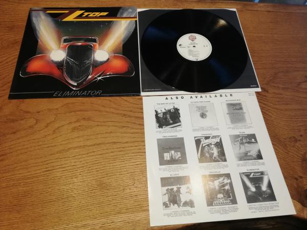 ZZTOP Eliminator 1983 Warner Bros. Records 92-3774-1 Deutsche Pressung VG+/VG+